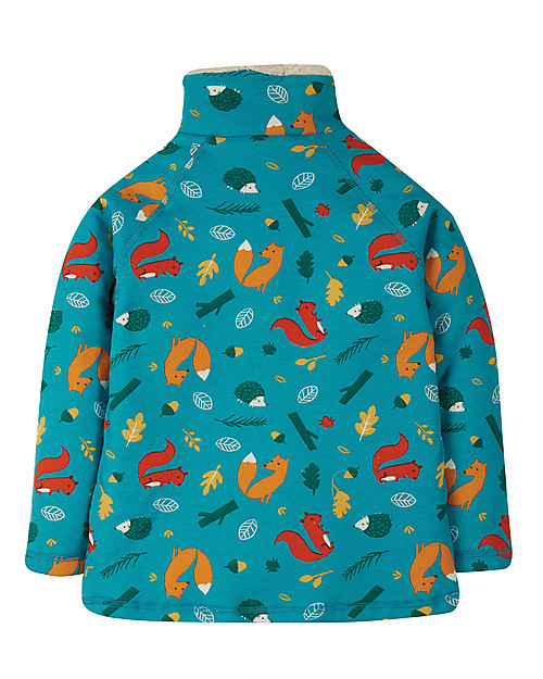 Frugi The National Trust Snuggle Fleece - Woodland Wander - Organic Cotton Sweatshirts