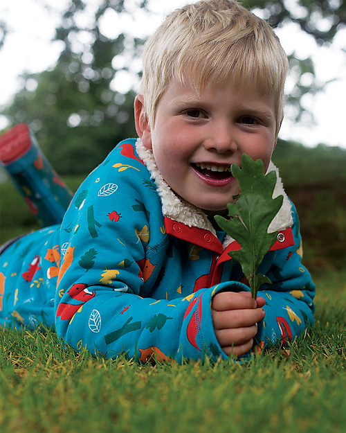 Frugi The National Trust Snuggle Fleece - Woodland Wander - Organic Cotton Sweatshirts