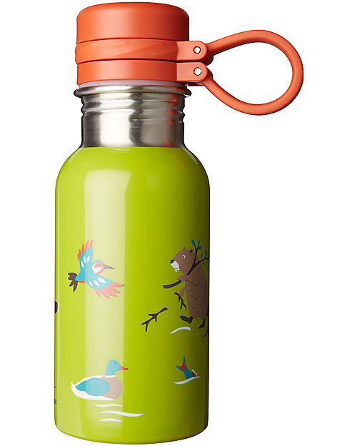 Frugi The National Trust Splish Splash Bottle - Beaver Thermos Bottles