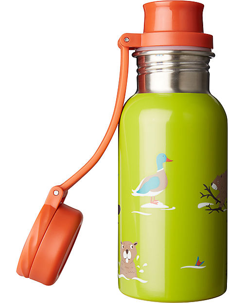 Frugi The National Trust Splish Splash Bottle - Beaver Thermos Bottles