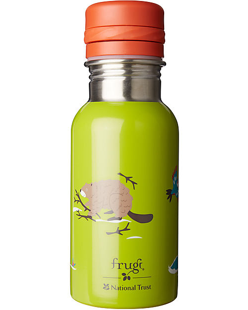 Frugi The National Trust Splish Splash Bottle - Beaver Thermos Bottles