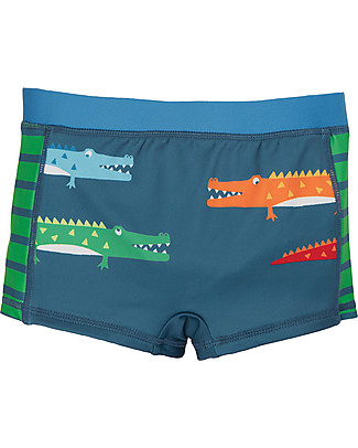Frugi Tidal Wave Trunks - indian ink/crocs - UPF 50+ Swimming Trunks
