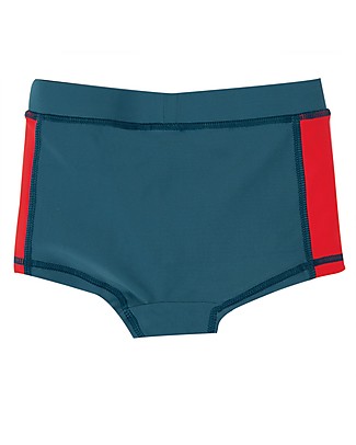 Frugi Tide Pool Trunks - Steely Blue/Shark - UPF 50+ Swimming Trunks