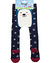 Frugi Tiggy Tights Polar Bear - Organic Cotton (not itchy!) Tights