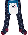 Frugi Tiggy Tights Polar Bear - Organic Cotton (not itchy!) Tights