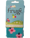 Frugi Tights Aqua Daisy - Organic Cotton (cozy and not itchy!) Tights