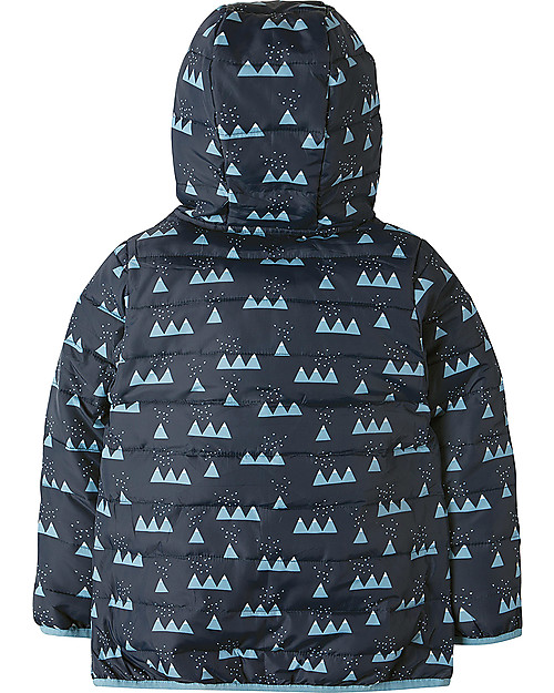 Frugi Toasty Trail Packaway Quilted Jacket, Mountain Range - Eco ...