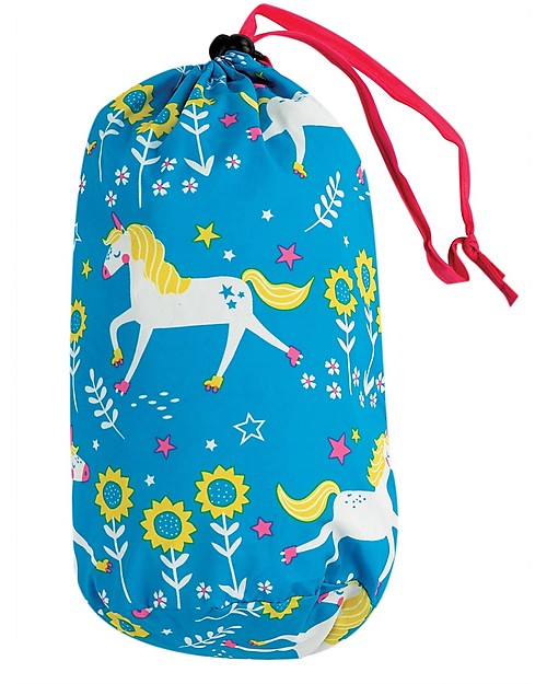 Frugi Toasty Trail Packaway Quilted Jacket - Unicorn Skates - Eco-friendly! Jackets