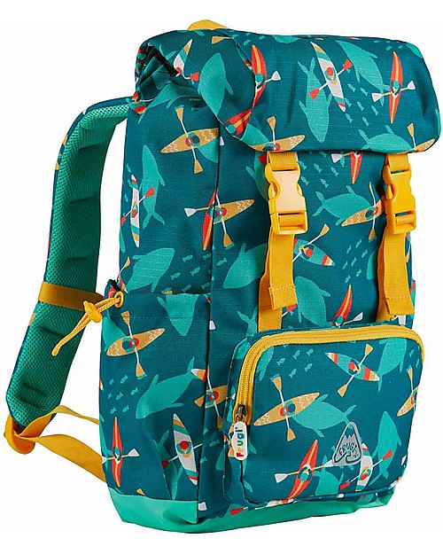 Frugi Trail Blazing Backpack - Above and Below - Recycled Material Kindergarten Backpacks