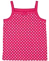 Frugi Vicky 2 Pack Vests, Polka Dots - Pack of 2 - 100% Organic Jersey Cotton Vests