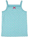 Frugi Vicky 2 Pack Vests, Polka Dots - Pack of 2 - 100% Organic Jersey Cotton Vests