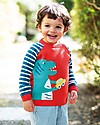 Frugi Wilfred Knitted Jumper - Koi Red/Dino - Organic cotton Jumpers