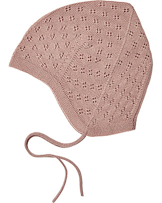 Fub Baby Hat, Blush - 100% Merino Wool Winter Hats