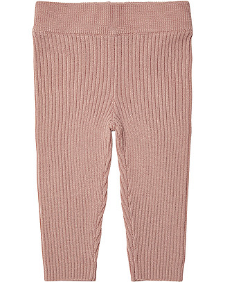 Fub Baby Leggings, Blush - 100% Merino Wool Leggings
