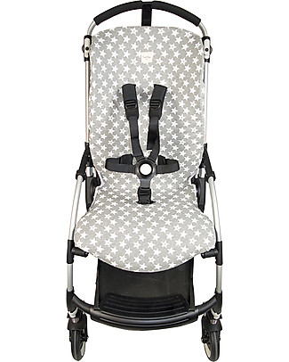 Fun*das bcn Cover for Bugaboo Bee Stroller, Fu Vintage Star - Elasticated cotton Stroller Accessories
