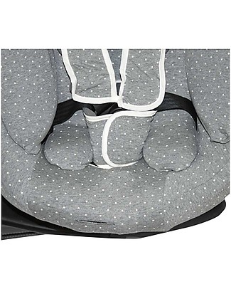 Fun*das bcn Cover for Car Seat Bébé Confort Axissfix 0+/1, Vintage Dot - Elasticated cotton Car Seat Accessories