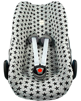 Fun*das bcn Cover for Car Seats Group 0 Bébé Confort Pebble and Pebble Plus - Fun Black Star Car Seat Accessories