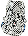 Fun*das bcn Cover for Car Seats Maxi-Cosi Cabriofix, Fun Black Star - Elasticated cotton Car Seat Accessories