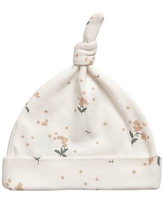 Garbo&Friends Hat - Forget Me Not - 100% Cotton Jersey with Silk-Finish - Mini Line Collection Newborn Hats