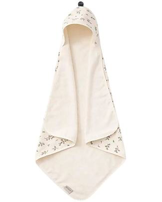Garbo&Friends Hooded Towel - Bluebell - 80 x 80 cm - 100% 500g/m2 Cotton Towels And Flannels