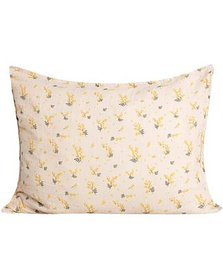 Garbo&Friends Pillowcase - 50 x 70 cm - Mimosa - 100% Cotton Muslin Pillows