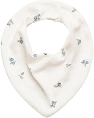 Garbo&Friends Triangle Bib - Blueberry - 100% Cotton Jersey with Silk-Finish - Mini Line Collection Bandana Bibs