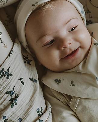 Garbo&Friends Triangle Bib - Blueberry - 100% Cotton Jersey with Silk-Finish - Mini Line Collection Bandana Bibs