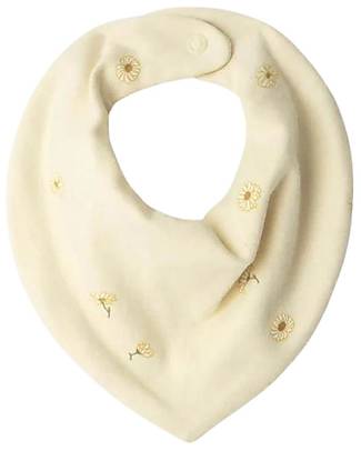 Garbo&Friends Triangle Bib - Daisy - 100% Cotton Jersey with Silk-Finish - Mini Line Collection Bandana Bibs
