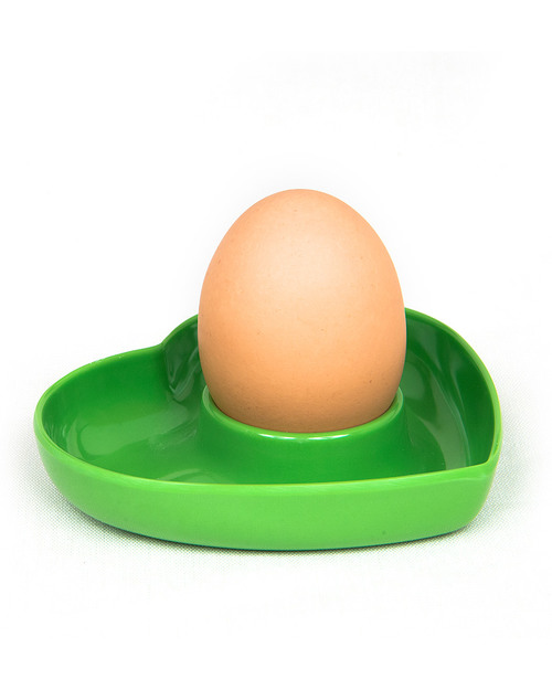 Ginger Heart-Shaped Egg Cup - Green Kitchen accessories