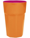Ginger Melamine Beaker - Orange & Pink Beakers