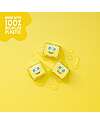Glo Pals Alex Light Up Cubes - Yellow - Set of 4 Sensory Games_