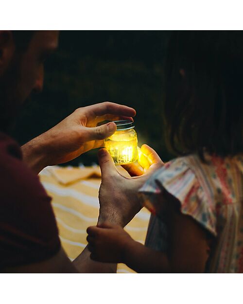 Glo Pals Alex Light Up Cubes - Yellow - Set of 4 Sensory Games_