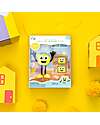 Glo Pals Character Set Alex - with 2 Included Cubes - Yellow - Suitable from 3 Years - 100% Recycled Plastic Sensory Games_