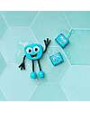 Glo Pals Character Set Blair - with 2 Included Cubes - Light Blue - Suitable from 3 Years - 100% Recycled Plastic Sensory Games_