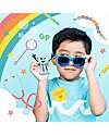 Glo Pals Character Set Blair - with 2 Included Cubes - Light Blue - Suitable from 3 Years - 100% Recycled Plastic Sensory Games_