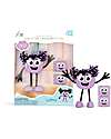 Glo Pals Character Set Lumi - with 2 Included Cubes - Viola - Suitable from 3 Years - 100% Recycled Plastic Sensory Games_