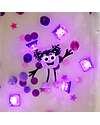 Glo Pals Character Set Lumi - with 2 Included Cubes - Viola - Suitable from 3 Years - 100% Recycled Plastic Sensory Games_