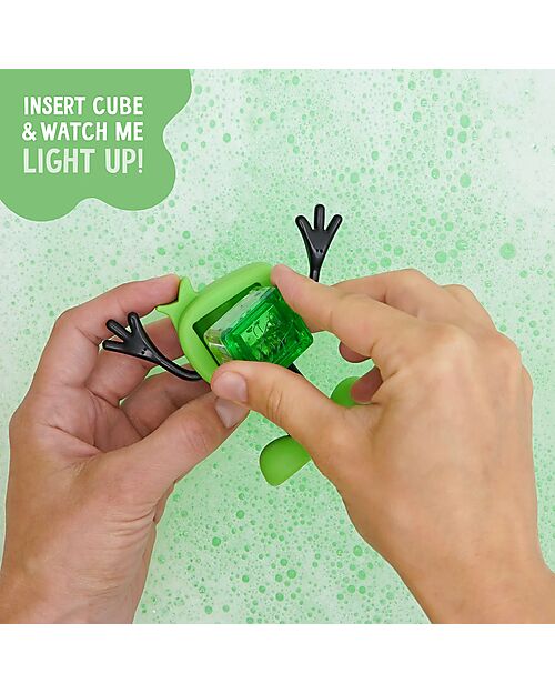 Glo Pals Character Set Pippa - with 2 Included Cubes - Verde - Suitable from 3 Years - 100% Recycled Plastic Sensory Games_