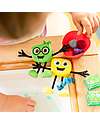 Glo Pals Character Set Pippa - with 2 Included Cubes - Verde - Suitable from 3 Years - 100% Recycled Plastic Sensory Games_