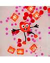 Glo Pals Character Set Sammy - with 2 Included Cubes - Rosso - Suitable from 3 Years - 100% Recycled Plastic Sensory Games_