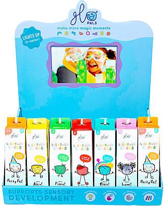 Glo Pals Display with LCD Screen - D: 1 cm - L: 17 cm - H: 10,5 cm - with USB included POS