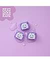 Glo Pals Lumi Light Up Cubes - Purple - Set of 4 Sensory Games_