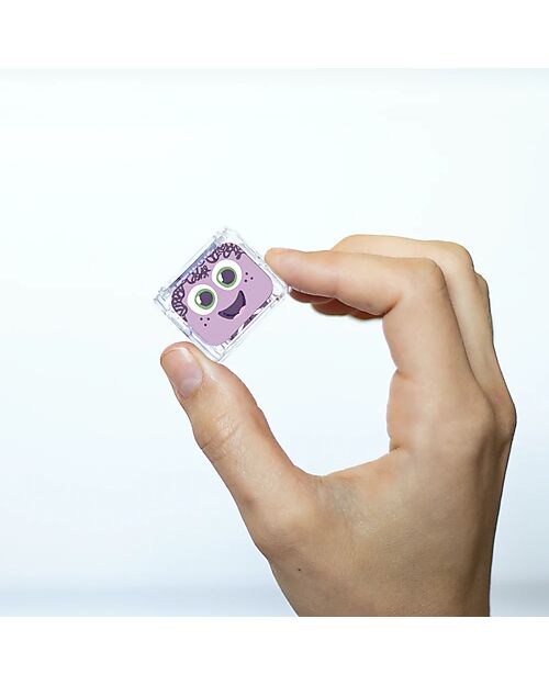 Glo Pals Lumi Light Up Cubes - Purple - Set of 4 Sensory Games_