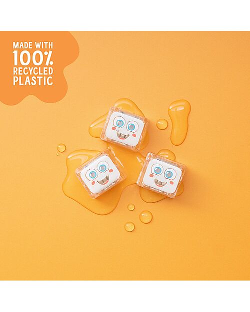 Glo Pals Party Pal Light Up Cubes - White - Set of 4 Sensory Games_