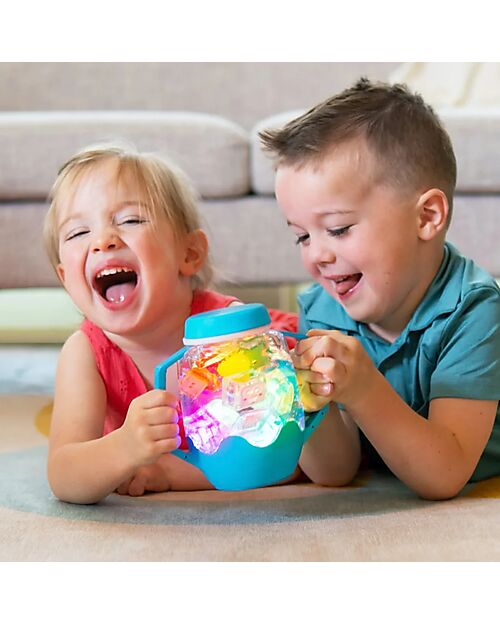 Glo Pals Sensory Play Jar - Blue - Suitable from 18 Months Sensory Games_