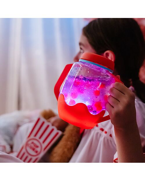 Glo Pals Sensory Play Jar - Coral - Suitable from 18 Months Sensory Games_