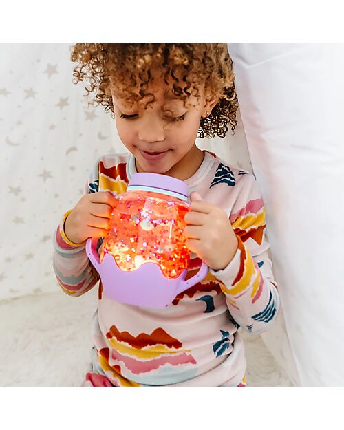 Glo Pals Sensory Play Jar - Purple - Suitable from 18 Months Sensory Games_