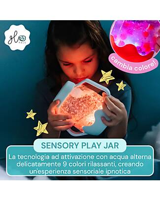 Glo Pals Sensory Play Jar - Teal - Suitable from 18 Months Sensory Games_