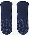 GoBabyGo Non-Slip Bamboo Socks, Dark Blue - Eco-friendly and gentle on the skin! Antislip Socks