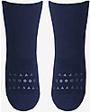 GoBabyGo Non-Slip Bamboo Socks, Dark Blue - Eco-friendly and gentle on the skin! Antislip Socks